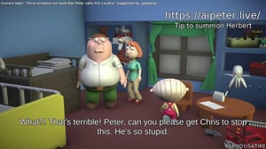 This is the Avatar Image for the Loudris screams (Ai Peter) AI Voice and Text to Speech Generator